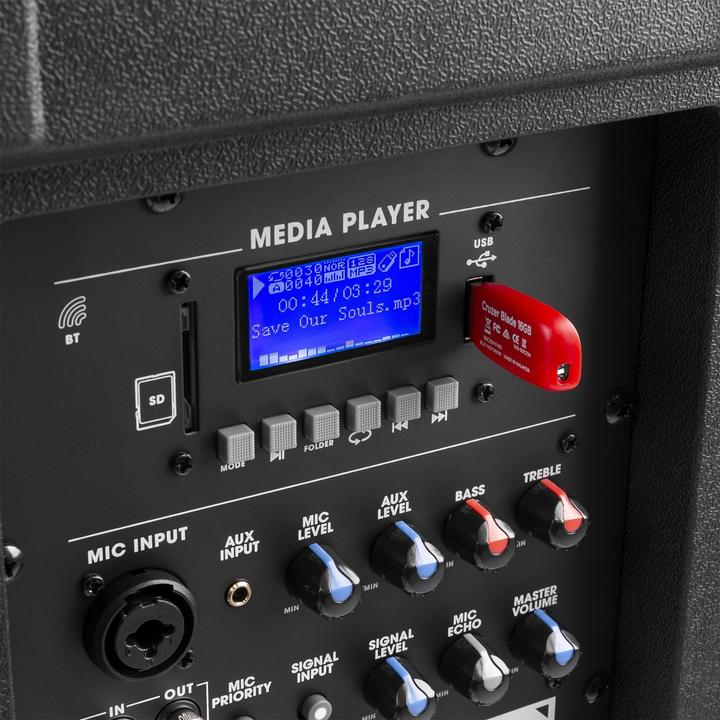 Actual product image Vonyx VSA700-BP (Active, 1x 500 W)