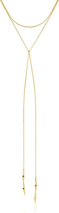 Ania Haie Helix Lariat Halskette (925er Silber, 40.5 - 45.5 cm)
