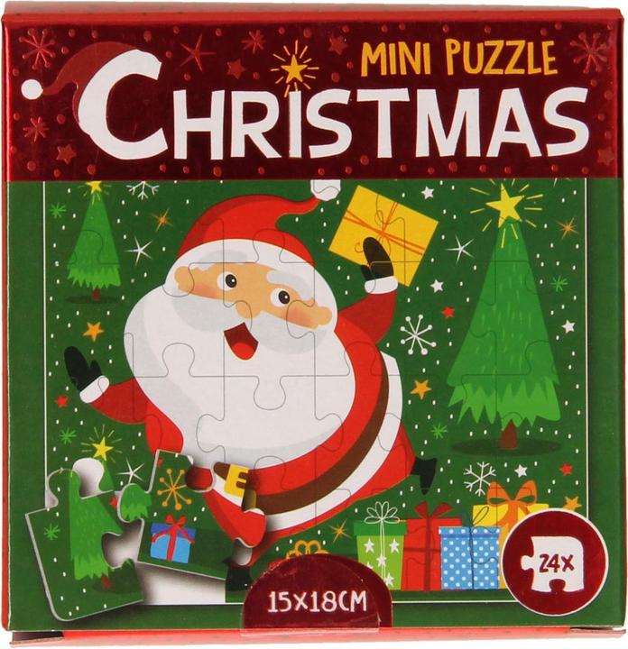 Actual product image Wins Holland Mini Christmas puzzle, 24 pieces (24 pieces)