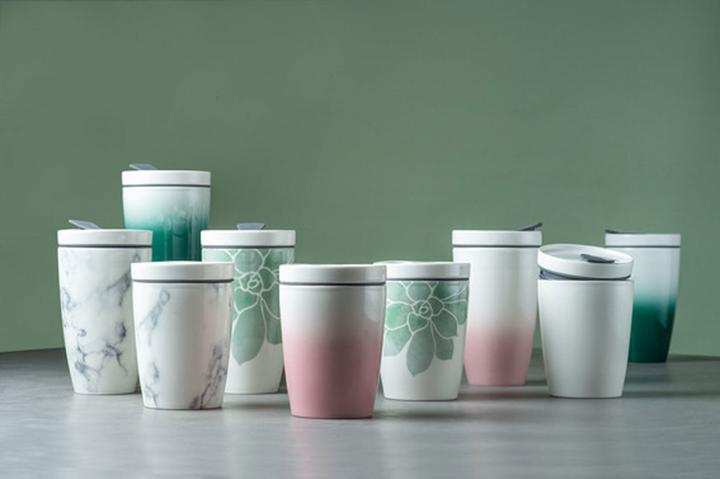 Actual product image Like. by Villeroy & Boch Powder Coffee To Go mug (350 ml, 1 x)