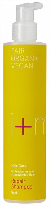 Immagine prodotto i+m Naturkosmetik Shampoo di riparazione per la cura dei capelli (250 ml, Shampoo liquido)