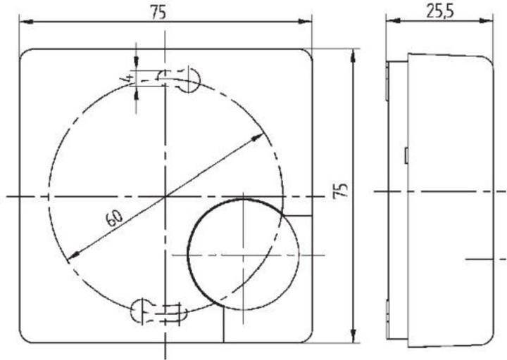 Produktbild Eberle Controls Raumthermostat Aufputz Tagespr