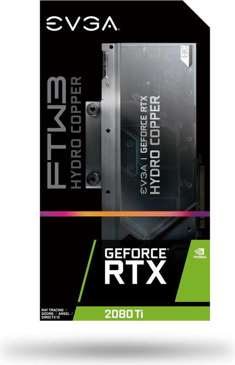 Produktbild EVGA GeForce RTX 2080 Ti FTW3 Hydro Copper iCX2 (11 GB)
