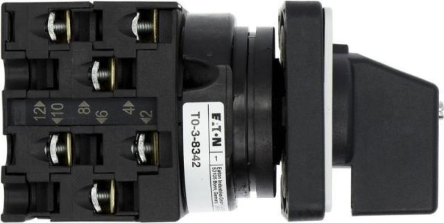 Produktbild Eaton ON-OFF switch, 6-pin, 20 A, 90 °, flush