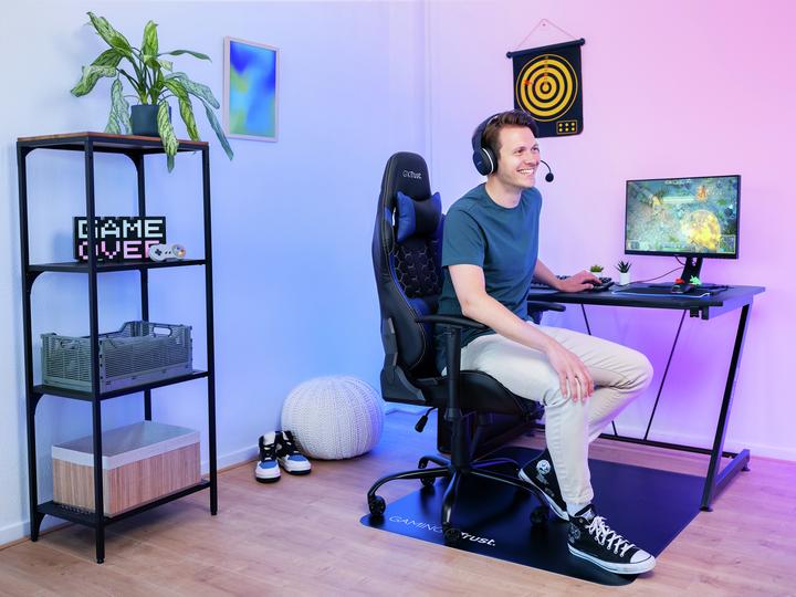 Productafbeelding Trust GXT 708B Resto Universele Gaming Stoel Zwart