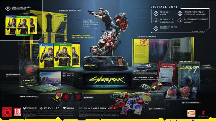 Actual product image Cyberpunk 2077 - Collectors Edition (Xbox Series X, Xbox One X, DE)