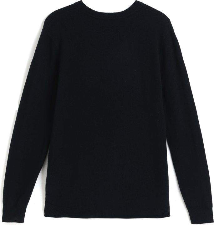 Actual product image Bellemere Pullover Pure Crew Neck Merino-Cashmere Sweater (XL)