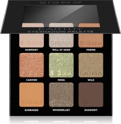 Actual product image Sigma Beauty Party on The Go palette - Earthy, 9 g (Earthy)