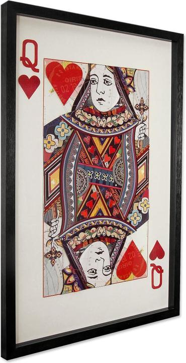 Image du produit Dame de coeur (90 x 60 cm)