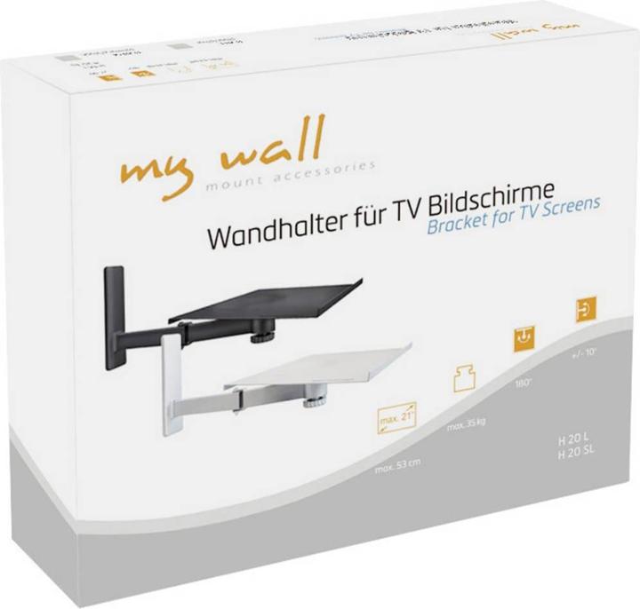 Produktbild myWall H 20 S TV-Wandhalter (Wand, 20", 35 kg)