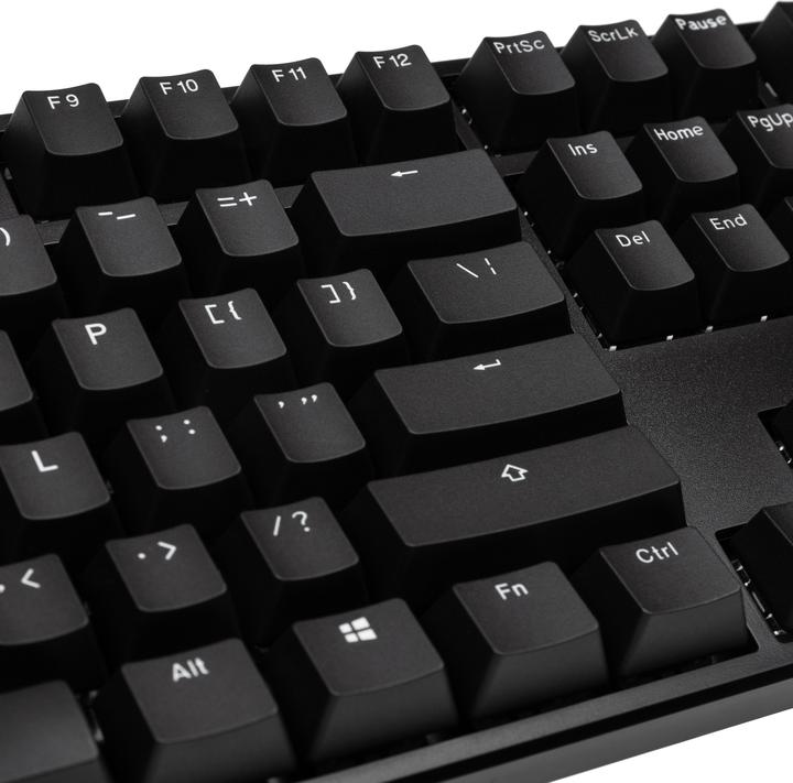 Produktbild Ducky Origin Gaming Tastatur, Cherry MX-Speed-Silver (US) (US, Kabelgebunden)