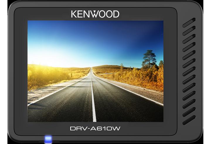 Productafbeelding Kenwood DRV-A610W 4K UHD DashCam 12/24V/App/ 64GB microSD (Ingebouwd display, WiFi, Nachtzicht, GPS-ontvanger, Versnellingssensor, Ingebouwde microfoon)