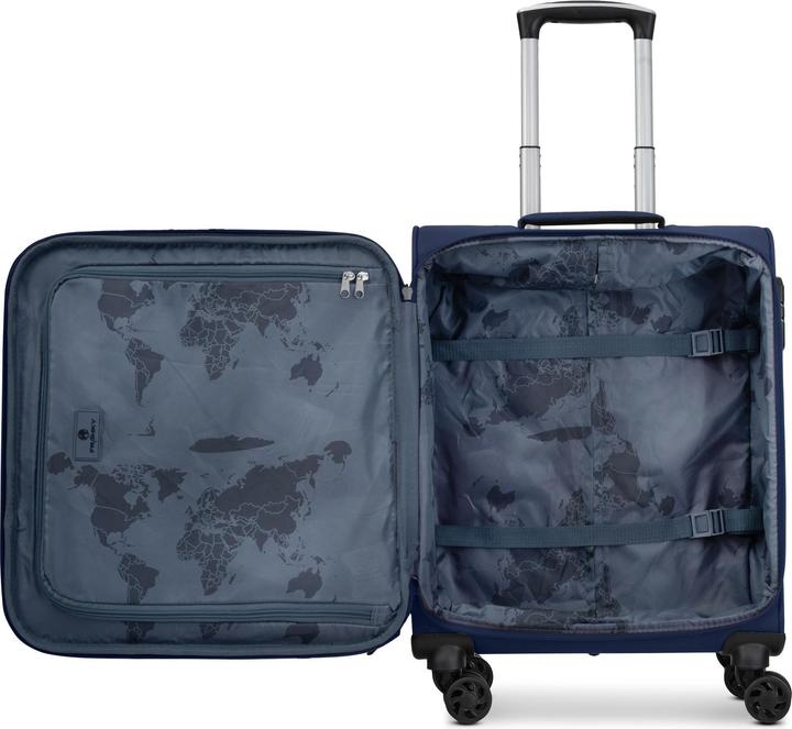 Image du produit Franky Melbourne 3.0 valise à roulettes cabine 4 roues 55 cm avec soufflet d'extension (0.03 l, Bagage à main (jusqu'à 50l))