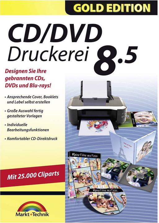 CD/DVD Printer 8.5 Gold Edition (1 User, unlimited)