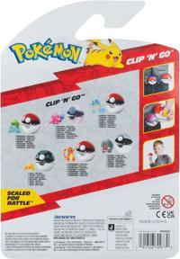 Produktbild Pokémon Clip'n'Go Poké Balls Glumanda #1 & Pokéball