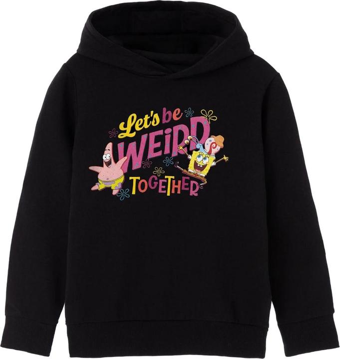 Produktbild Spongebob Squarepants Let's Be Weird Together Kapuzenpullover Mädchen (116)