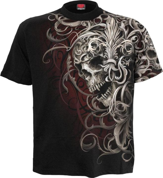 Produktbild Spiral Skull Shoulder Wrap TShirt (S)