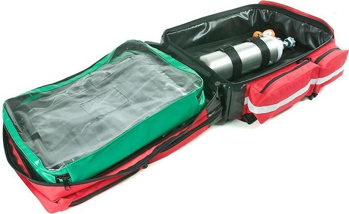 Produktbild Teqler Notfallrucksack O2 XL, rot, leer