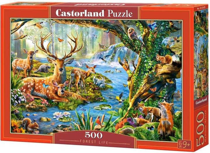 Produktbild Castorland Forest Life Puzzlespiel 500 Stück(e) Flora & Fauna (500 Teile)