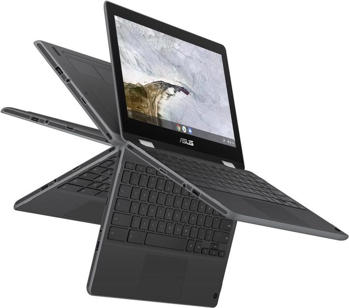 Actual product image ASUS Chromebook Flip – C214MA-BW0077 (11.60", Intel Celeron N4000, 4 GB)