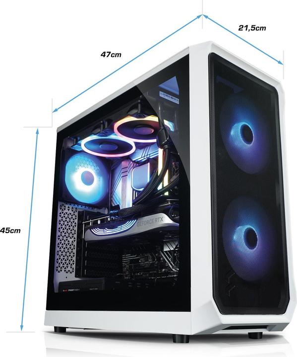 Produktbild Kiebel Orca IX (AMD Ryzen 7 9700X, 32 GB, 2000 GB, Radeon RX 9070 XT)