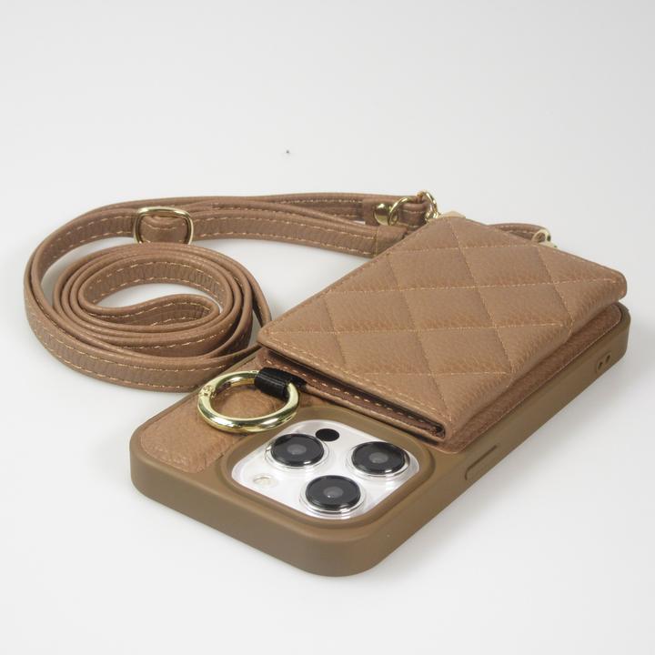Actual product image PhoneLook Hülle Gepolstertes Leder mit Spiegel und Kartenfach grosse abnehmbare Riemen (Apple iPhone 15 Pro Max)