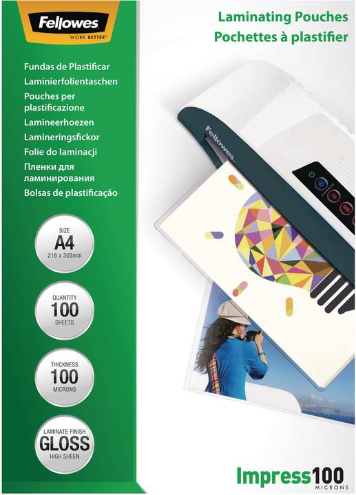 Actual product image Fellowes Imprint 100 (A4, 100 Piece, 100 µm)