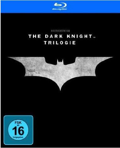 Il box della trilogia del cavaliere oscuro (Blu-ray, 2013, Tedesco, Inglese)