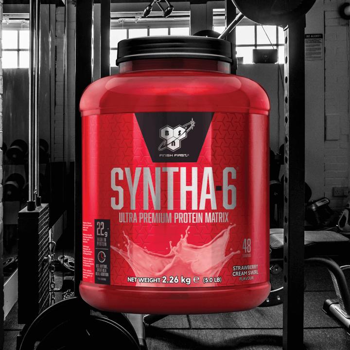 Produktbild BSN Syntha 6 (Strawberry Cream Swirl, 1 Stk., 2270 g)