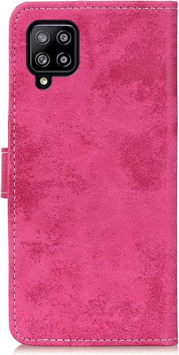 Image du produit Cover-Discount Galaxy A22 4G - Étui vintage en daim rose (Samsung Galaxy A22)