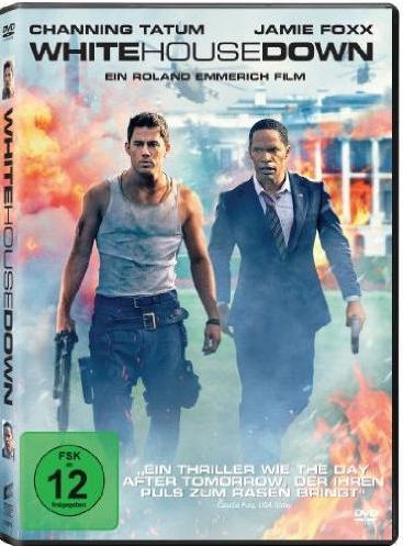 Actual product image White House Down (DVD, 2013, English, Italian, German, French)