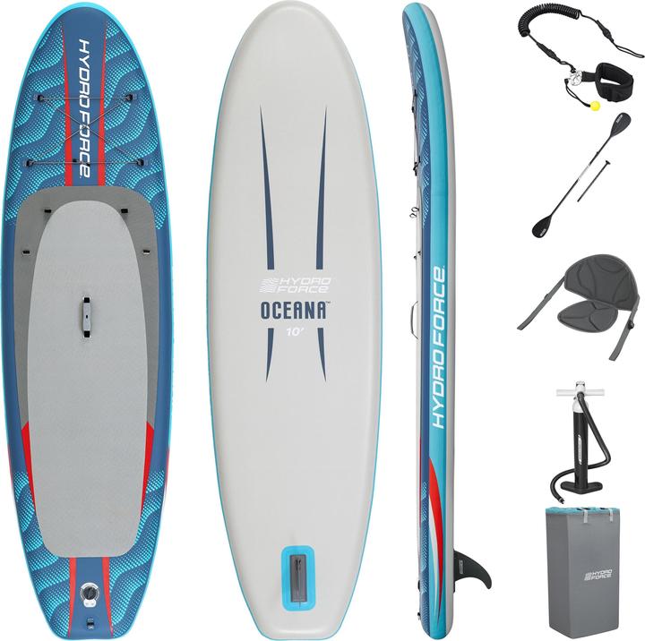Image du produit Bestway Hydro Force Kit paddle SUP et kayak gonflable 2-en-1 Oceana 3,05 m