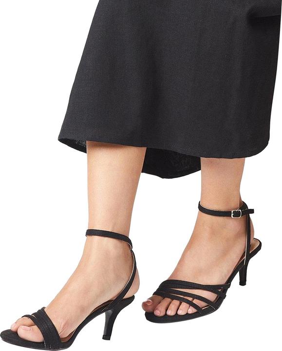 Actual product image Good For The Sole Womens/Ladies Sana Strappy Wide Stiletto Heel Sandals (39)