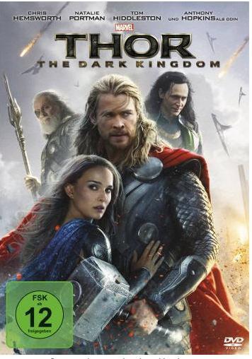 Actual product image Thor 2 The Dark Kingdom (DVD, 2013, Turkish, English, Italian, German)