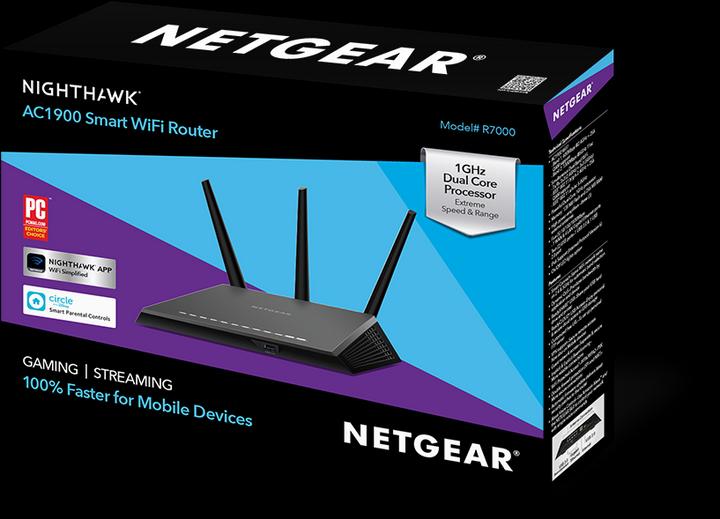 Actual product image Netgear R7000 Nighthawk