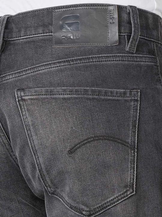 Actual product image G-Star Mosa Jeans Straight Fit Worn In Black Moon (W36/L32)