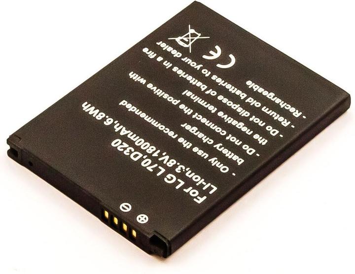 Image du produit AGI 66539 - Batterie - LG - Optimus L65 - noir - Lithium-ion (Li-Ion) - 1450 mAh