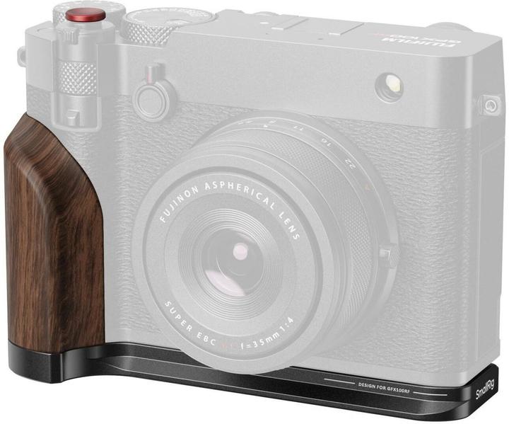 Actual product image SmallRig L-Winkel mit Holzgriff für FUJIFILM GFX100RF Schwarz (Grip)