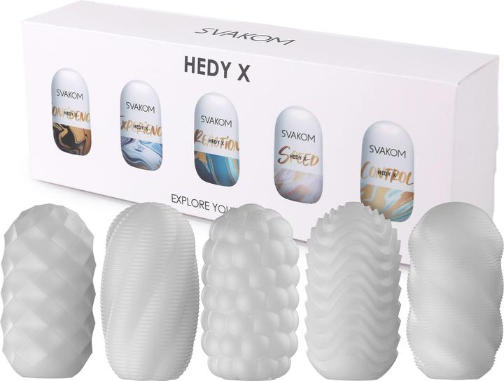 Svakom Hedy X Masturbator 5-Pack Mixed Textures