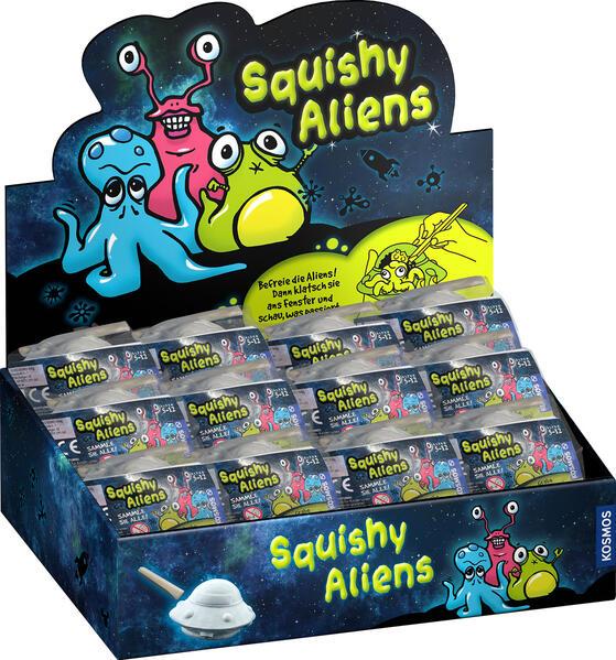 Actual product image Kosmos Squishy Aliens (Display of 24)