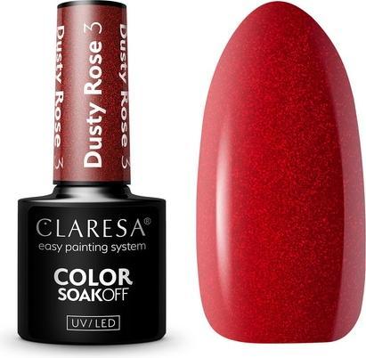 Claresa Dusty Rose UV-Nagellack 5ml (Dusty Rose, Farblack)
