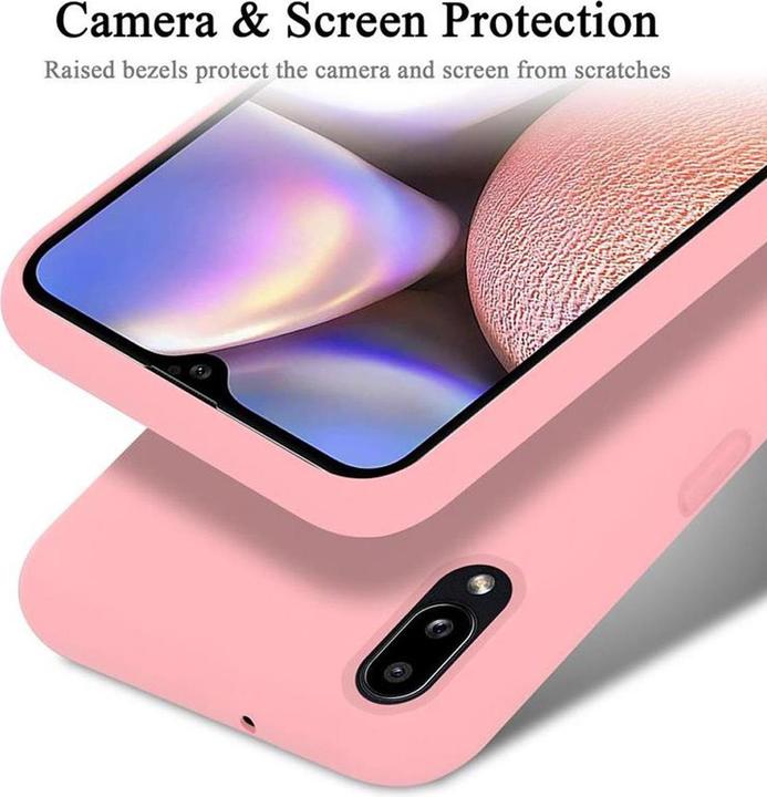 Actual product image Cadorabo TPU Liquid Silicone Case Cover (Samsung Galaxy A10s, Samsung Galaxy M01s)
