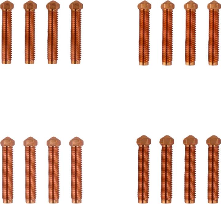 Actual product image Elegoo OrangeStorm Giga Nozzle Kit(20PCS)