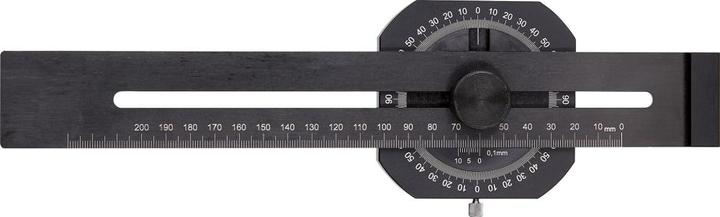 Produktbild Magni FORTIS Präzisions Streichmass mit Gradm. 300mm (30 cm)