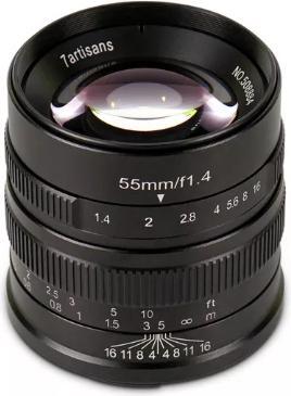 Image du produit 7artisans 55mm F1.4 Fuji X (Fujifilm X, APS-C / DX)