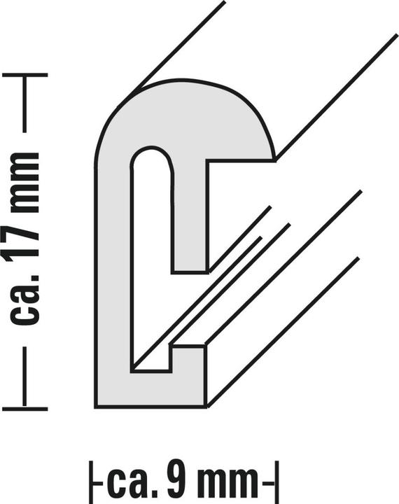 Immagine prodotto Hama Telaio di plastica decorazione Siviglia, G (15 x 20 cm)