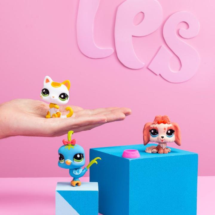 Immagine prodotto Littlest Pet Shop - TRIO DI ANIMALI IN TUBO ASSORTITI (00550)
