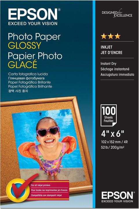 Produktbild Epson Glossy (200 g/m², 10 x 15 cm, 100 x)
