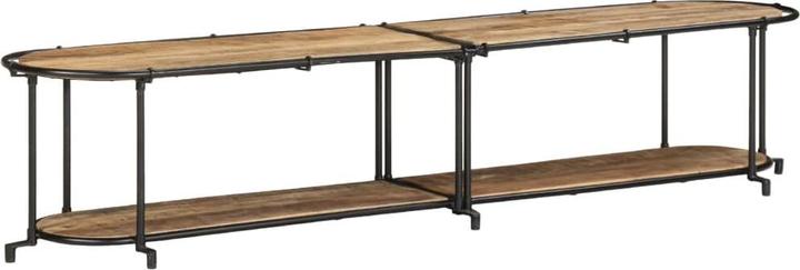 Produktbild VidaXL TV Schrank Lowboard Fernsehschrank Fernsehtisch TV Möbel Raues Mangoholz (200 x 42 x 40 cm)