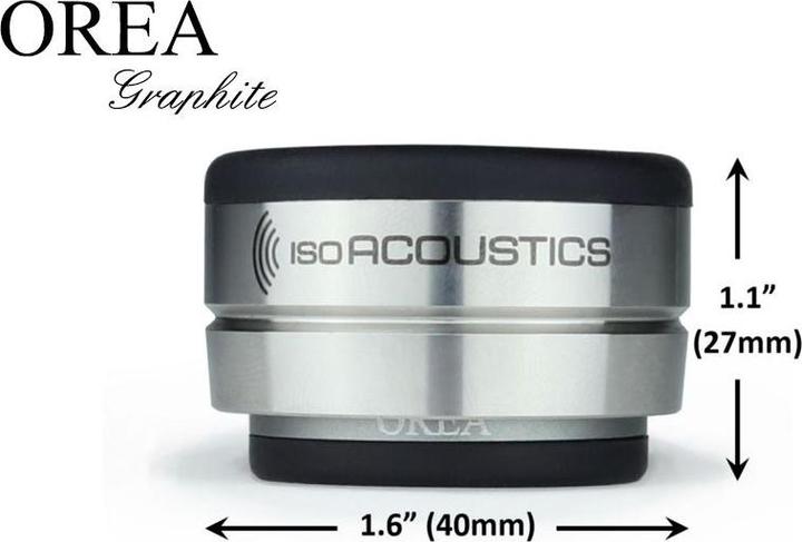 Immagine prodotto Isoacoustics Isolatore di grafite Orea